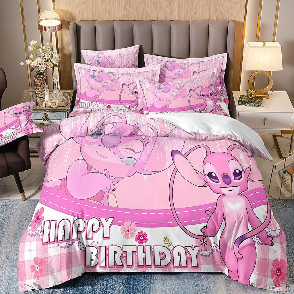 Комплект стеганого одеяла с 3D цифровой печатью Комплект постельного белья из трех предметов Четыре предмета Начальный аукцион