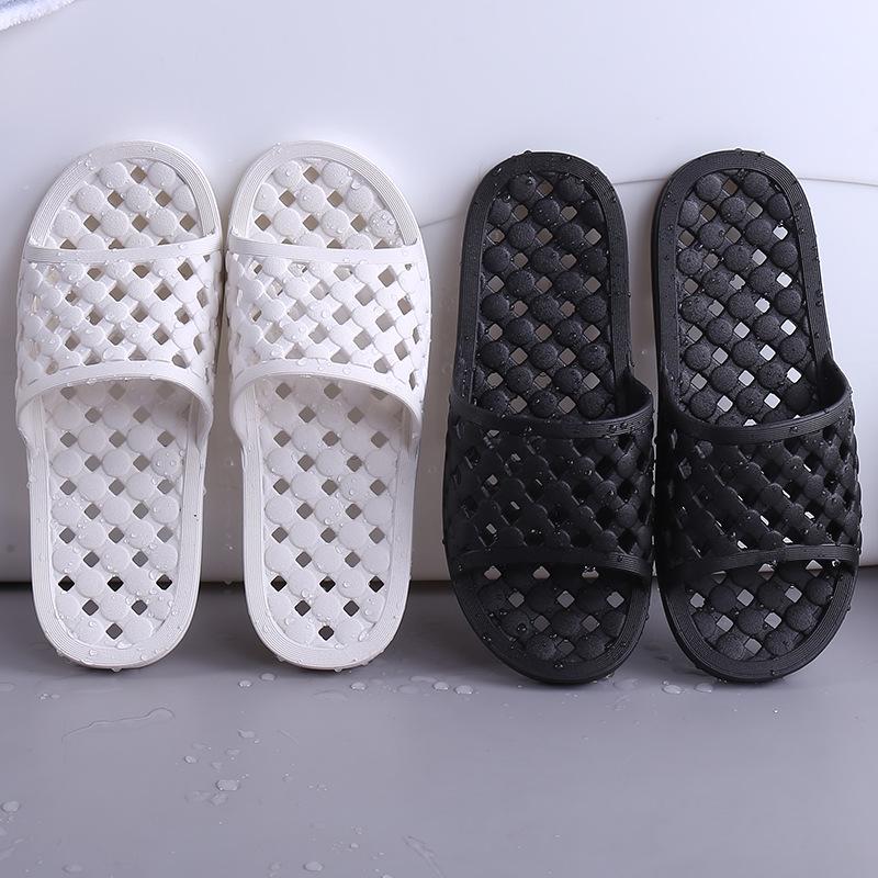 Women's Summer Indoor Hotel Slippers: Thick, Non-Slip Bathroom & Home Slippers for Couples and Men