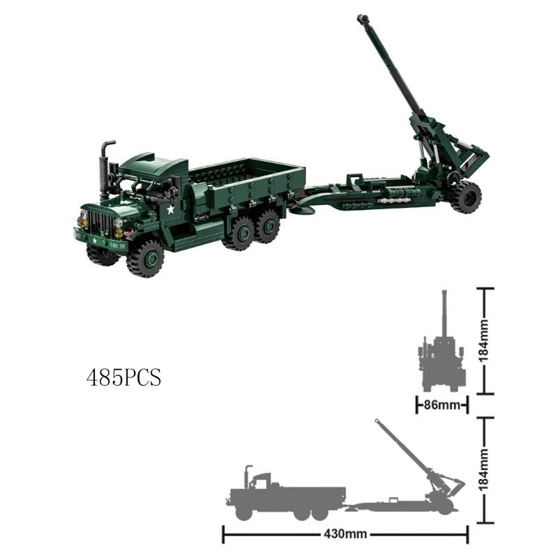 Военная техника Танки Наборы SWAT Армия Городская полиция Т-34 Модель Строительные блоки Сделай сам Кирпичики Детские игрушки Классика Вторая мировая война ВМВ