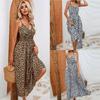 Leopard Print Dress Fashion Women's Clothing Summer Sling