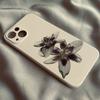Мягкий чехол для телефона с принтом цветка орхидеи лилии для IPhone 16 15 14 13 12 11 17 Pro Max XS XR X 7 8 16e 16 Plus SE 2 Мягкая силиконовая крышка