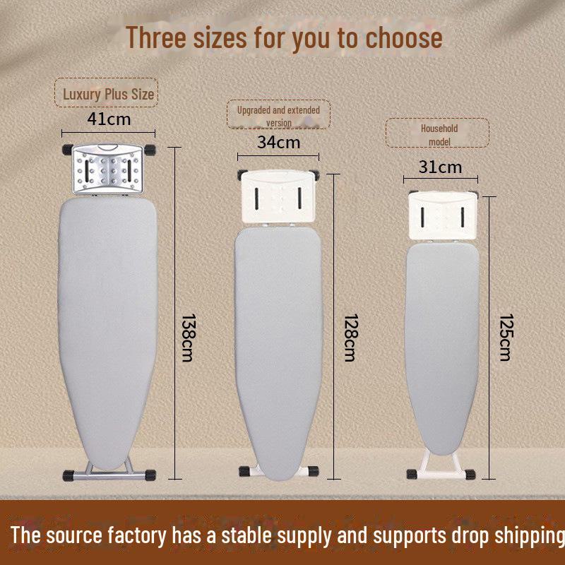 Чехол для гладильной доски, устойчивый к высоким температурам - утолщенный, не выцветающий, складной