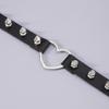 Punk Rock Heart Choker Spike Chocker Goth Steampunk Studded Collar Women Men Emo Fashion Halloween Gothic Jewelry