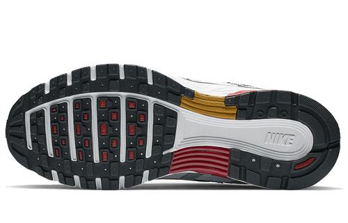 Nike P-6000 Low Top Running Shoes Women's White Red BV1021-101