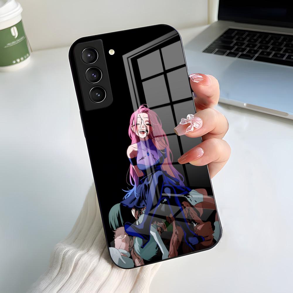A-A-Инопланетный С-С-Сценический Чехол Для Телефона Для Samsung A56 A36 A26 A16 A15 A25 A35 A55 A14 A34 A24 A54 Стеклянный Чехол