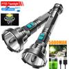 5000MAH High Power LED Flashlight Rechargeable Torch Lighting Light Waterproof Outdoor Camping Lamp Hunting