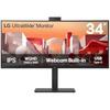 Ультраширокий монитор 34" - LG - 34BA85QE-B - 3440x1440 - IPS - 5 мс - HDMI/DP/USB-C