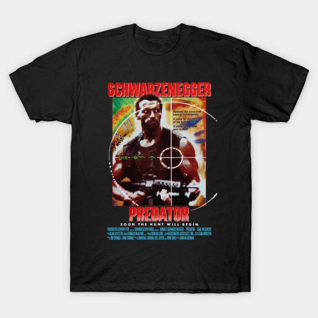 Asian Size Cotton Unisex Tshirt Print T-shirt Predator T-shirt No-Cut Print Regular Fit