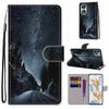 Модный расписной узорный чехол-книжка с ремешком для iPhone Samsung Huawei Honor Xiaomi Redmi OPPO Realme Moto Asus