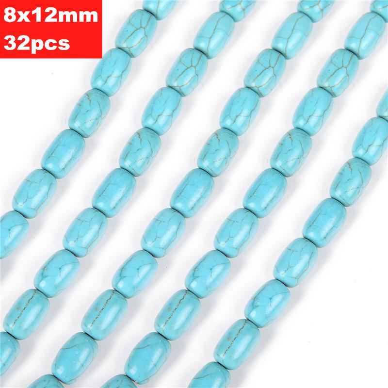 Turquoise Loose Spacer Beads For DIY Jewelry Making Supplies