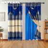 1PC NAPEARL 70-80% Blackout European Jacquard Integrated Tassel Curtains for Bedroom Living Room Home Decor