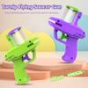 Children Carrot Saucer Gun Flying Saucer Guns Kids Fun Toys EVA Soft Bullets Toy Gun Pistol Toy Kids Outdoor Battle Sport Toys