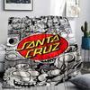 1PC Santa Cruz Patterned Flannel Blanket Suitable For All Seasons for Home Decor Warmth and Comfort Gifts Holiday Present
