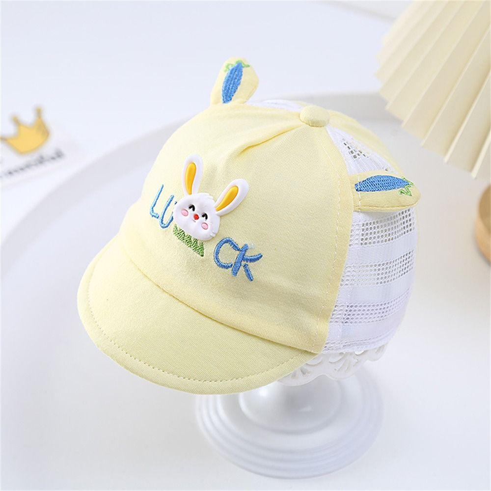 UV Protection Baby Sun Cap Soft Cotton Duck Tongue Hat Casual Sun Protection Hat Summer