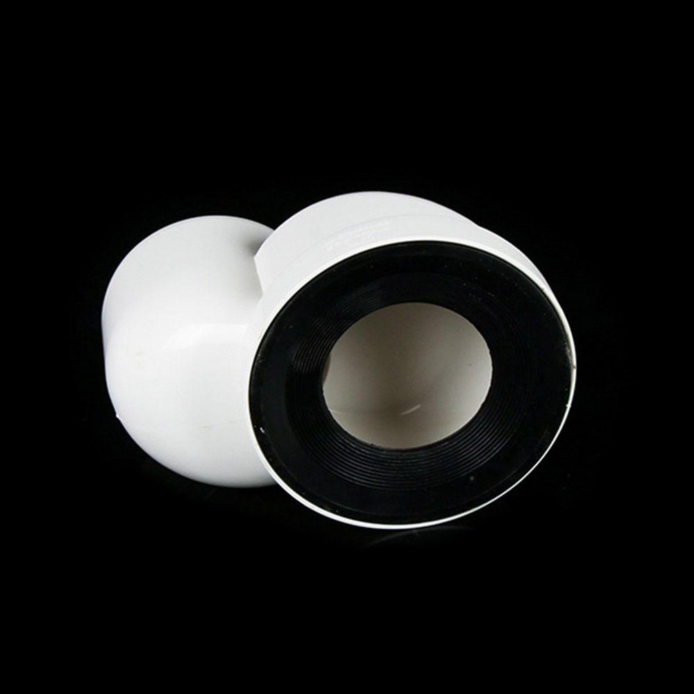 PVC Plastic Toilet Shifter Pipe 110mm Offset Flange Adapter  Toilet Installation