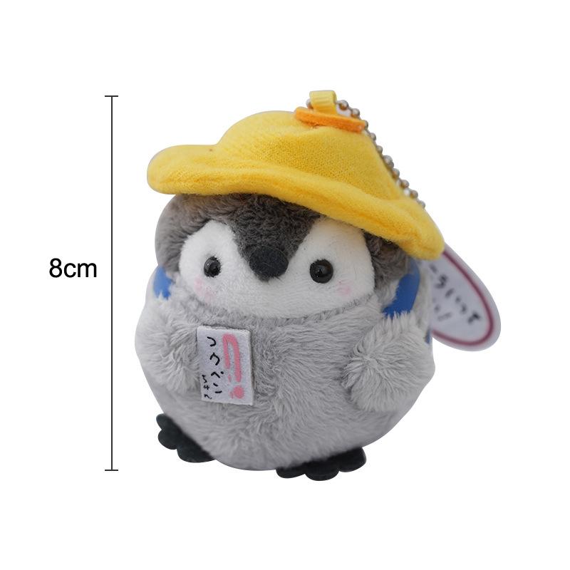 Cartoon Penguin Keychain Cute Creative Animal Penguin Stuffed Toys Pendant Keyrings Backpack Decoration Accessories Gifts
