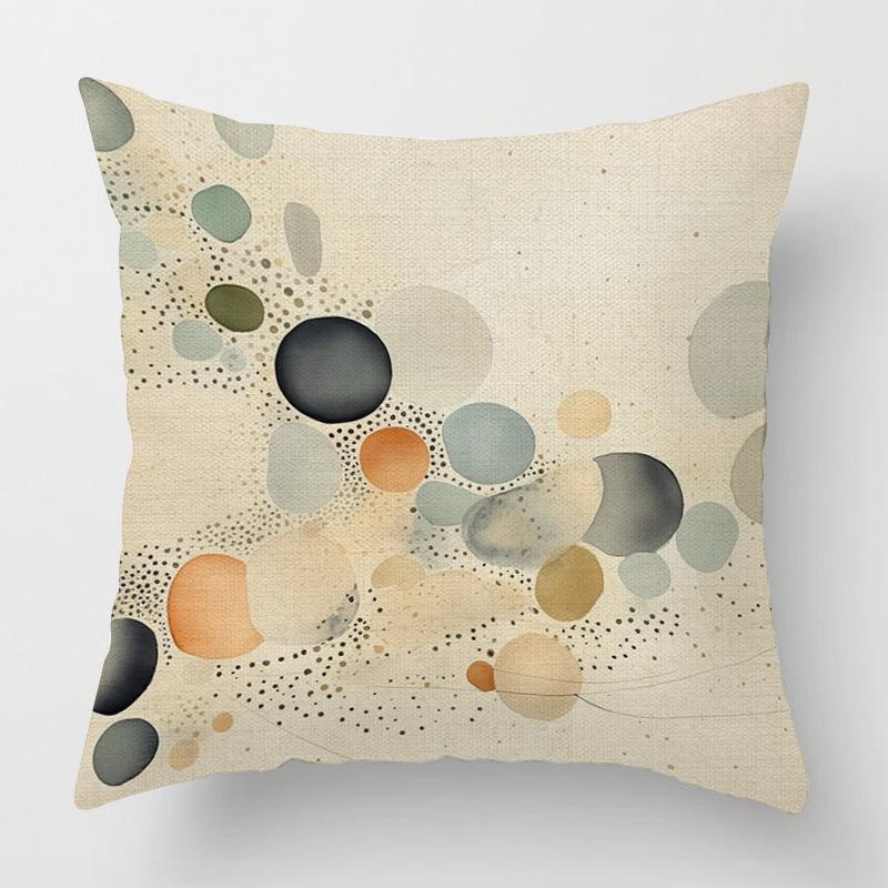 Home Decor Abstract Art Inspired Digital Print Pillowcases Pattern Cushion Cover Suitable for Sofa Bedroom Car Pillow Cover