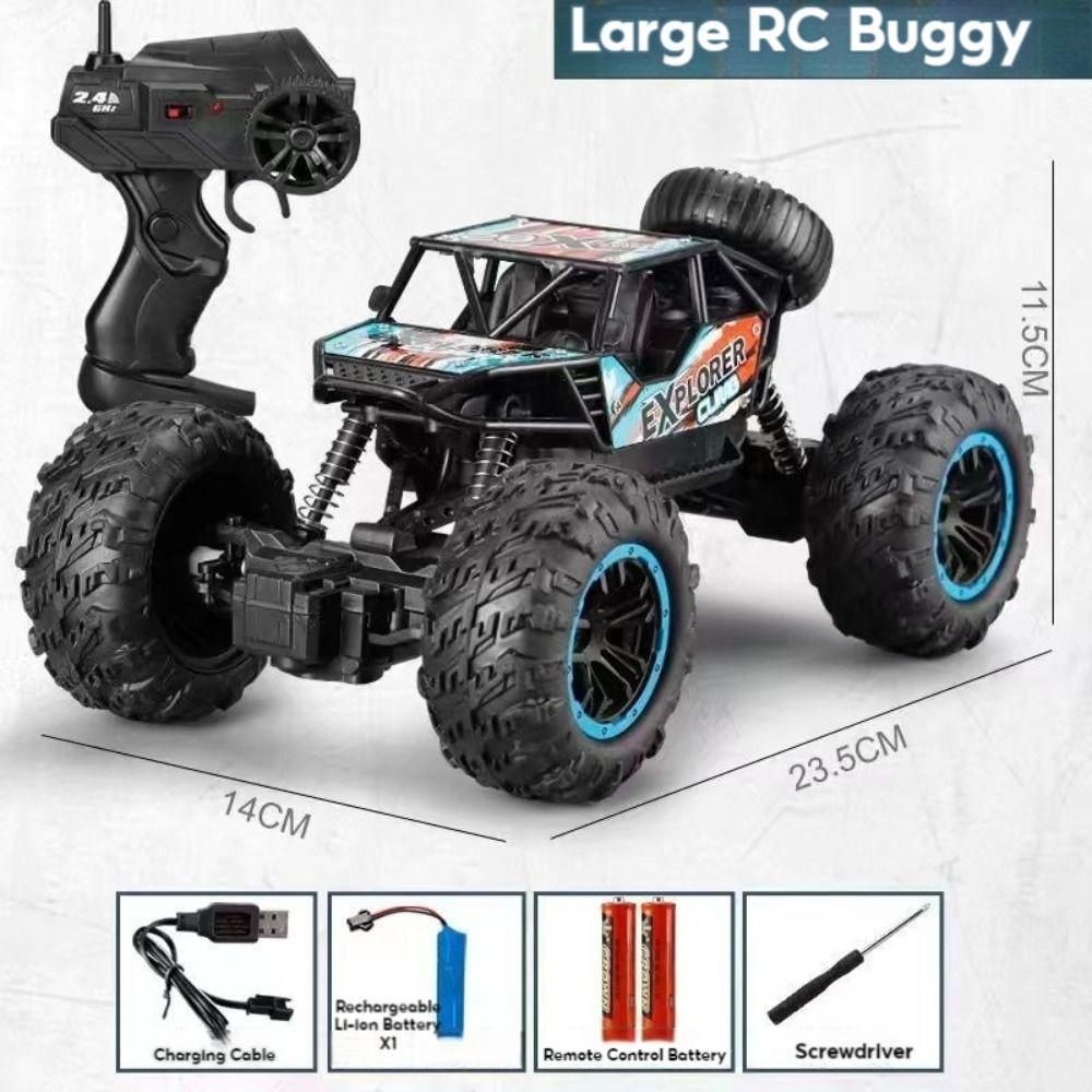 Blue Green 2.4G Alloy RC Car Alloy Plastic Vehicle Toys New Remote Control Racing Cars Adults Kids