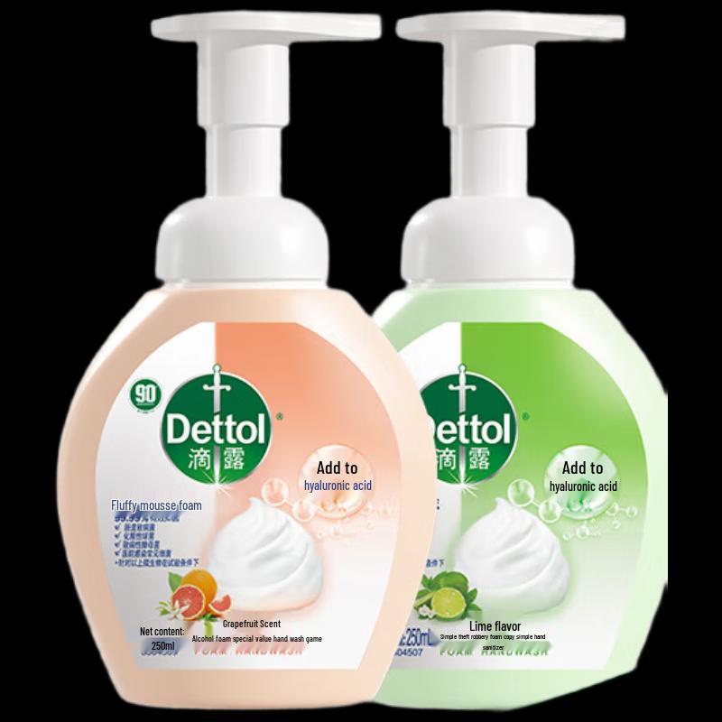Dettol Пенка для мытья рук, двойная упаковка