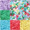 1500pcs Creative Medium Hole PVC Phantom Color Sequin Concave Type Round Glitter DIY Jewelry Accessories Decorative Material