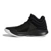 adidas Pro Spark 2018 Дышащие Полувысокие Детские Баскетбольные Кроссовки Детские Кроссовки Черные Белые Серые AH2644
