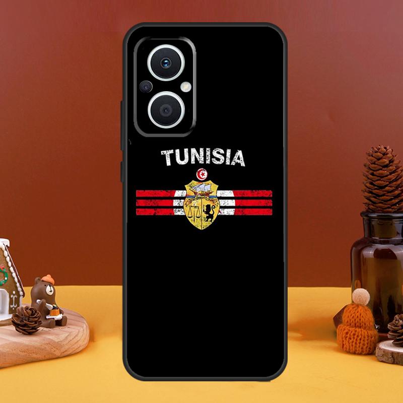 Tunisia Flag Map Case For OPPO Reno 5 Lite 4 6 7 8 10 Pro 11 F 4Z 5Z 8T OPPO Find X2 X3 Lite X5 X6 Pro Cover