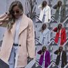 Ayollar Qishki Jun Palto Trench Jaket Ayollar Iliq Slim Uzun Palto Ustki Kiyim
