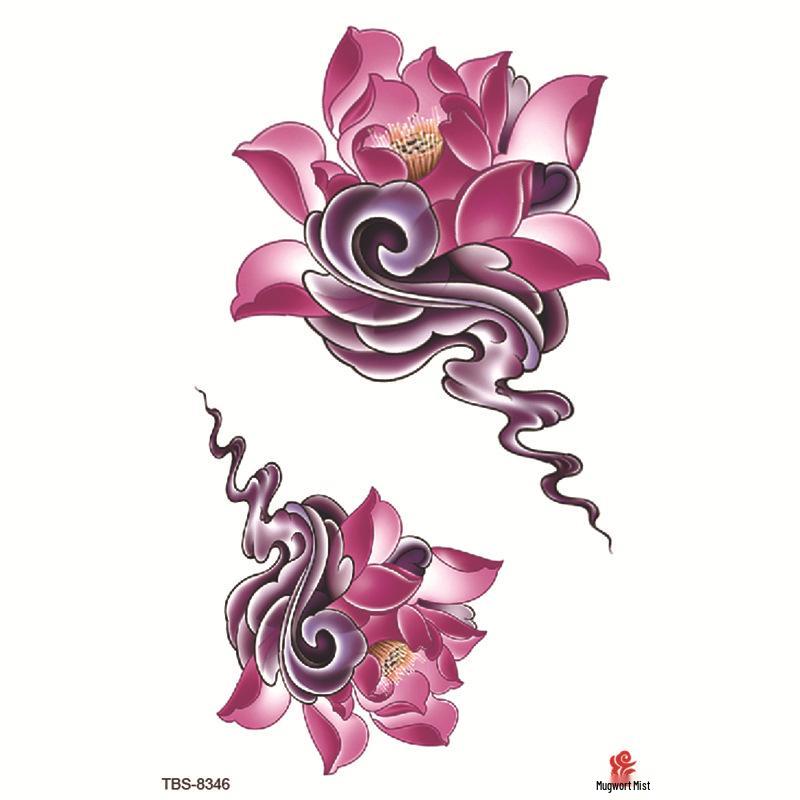 Набор маленьких водостойких тату-наклеек с тотемами и символами для предплечья