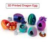 1/3/5/10 шт. 3D-печатная фигурка-украшение 'Яйцо дракона', милый птерозавр, животное, разбивающее скорлупу, игрушки 'Яйцо дракона', украшение для дома и рабочего стола