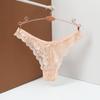 Sexy Cotton Lace Thongs Women's Panties Hollow Out Underwear Low Waist Ladies Lingere Solid Panty198