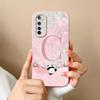 Чехол для телефона Realme 6 Pro 6i 6S, милые буквы, мягкая силиконовая задняя крышка с текстурой, полная защита, противоударный корпус для Realme6