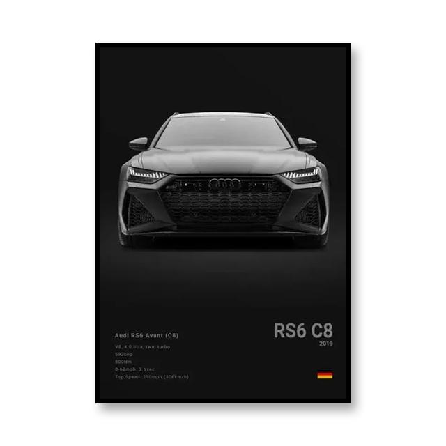 Знаменитые Марки Автомобилей SVJ GT3RS G80M3C Холст Настенное Искусство Принт Постер 918 M5CS MSCSL Декоративная Фреска Домашний Декор Подарок Без Рамки