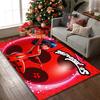 1pc Ladybug Carpet for Room Floor Mat, Comfortable Office Chair Printed Area Rug, Beautiful Hotel Rug