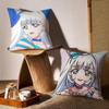 N-Nekoyashiki Yuki Pillow Case Sofa and Living Room Decorative Cushion Covers Dust-proof and Mite-proof Invisible Zipper
