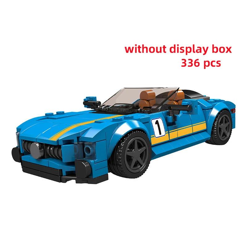 Технический Moc Car City Speed Champion Спортивный гоночный автомобиль Строительные блоки Кирпич Обучающие конструкторы Игрушки