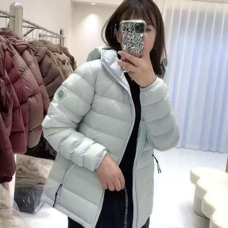 Light and thin hooded short cotton clothes women's simple version winter warm jacket multi-color women's clothing mixed batch