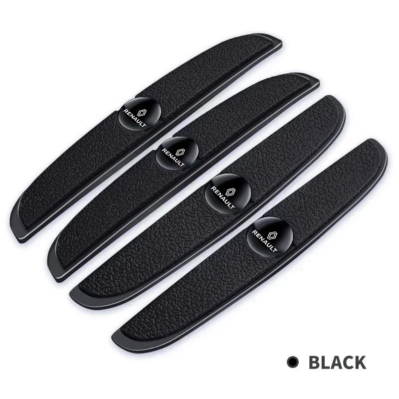 4Pcs Car Rearview Mirror Door Protective Sticker Protection Strip for Renault koleos duster megane 2 logan clio Auto Accessories R777