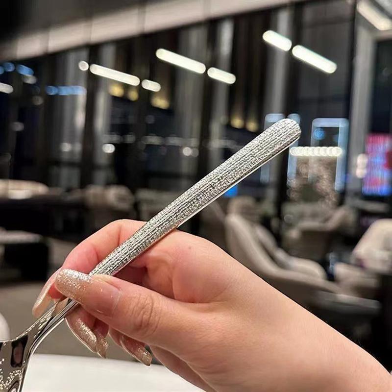 Корейская ложка из нержавеющей стали с утолщением, креативная ложка с длинной ручкой для отеля, половник для супа, кухонные инструменты для дома