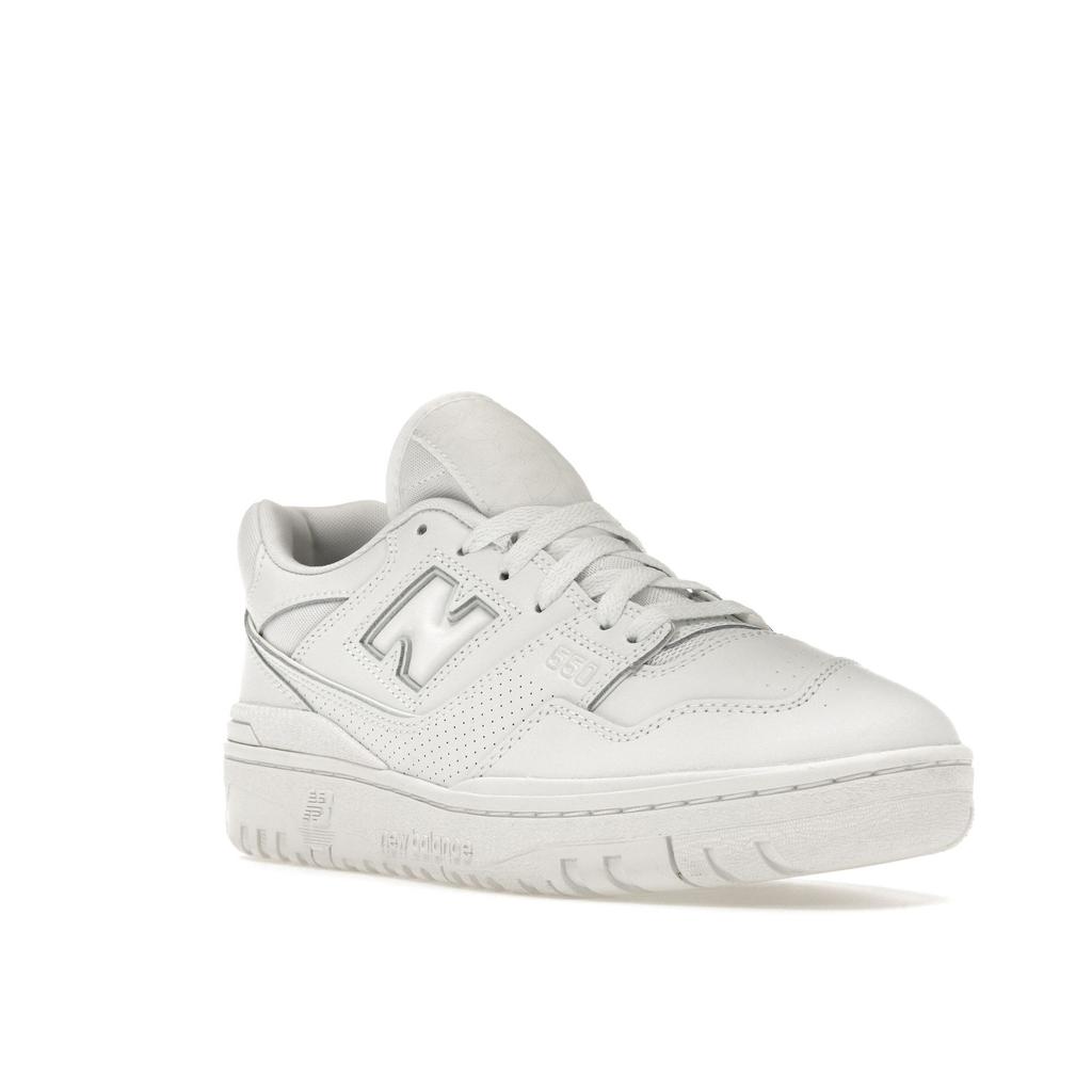 New Balance Белые кроссовки унисекс 550 Triple BB550WWW