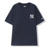 New Era Унисекс Футболка с коротким рукавом и принтом логотипа New York Yankees MLB 14726625