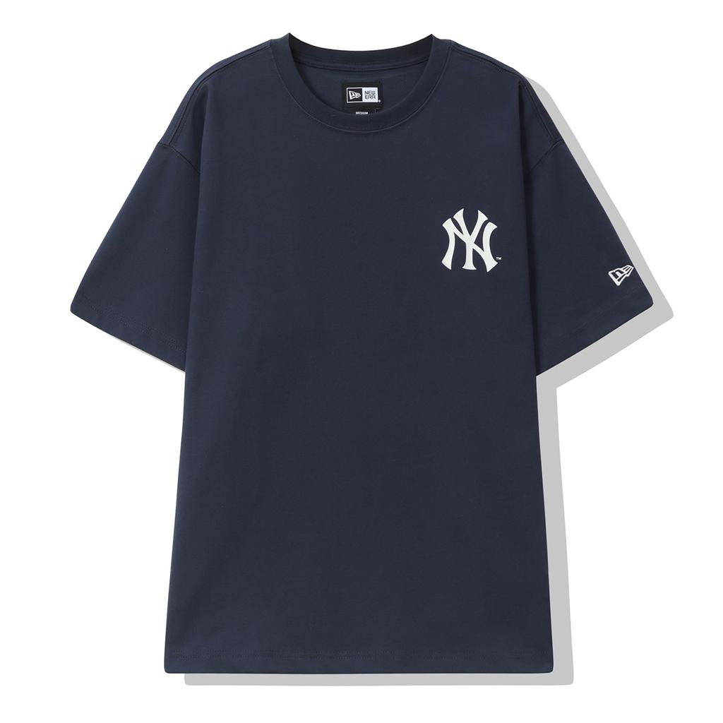 New Era Унисекс Футболка с коротким рукавом и принтом логотипа New York Yankees MLB 14726625