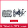 UH1 Huey Remote Control Helicopter Parts: Main Rotor, Landing Gear, Motor, Battery, Horizontal Shaft