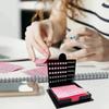 Multi Purpose Sticky Note Holder Set with Template Notepad Dispenser Sticky Note Stencil  Office