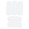 5PCS Microfiber Mop Pads Reusable Mop Head Cleaning Pads Replacement for Secura EM‑516
