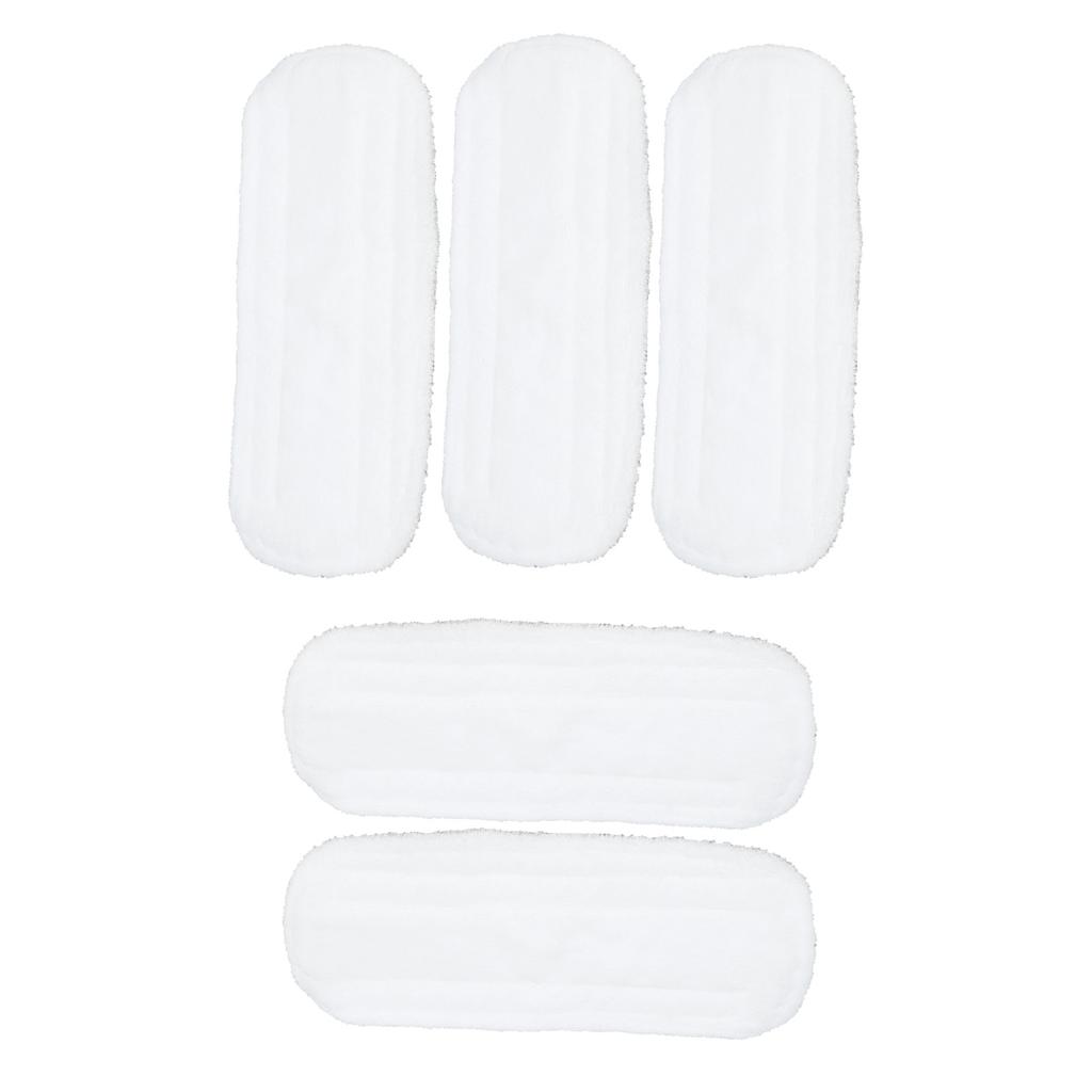5PCS Microfiber Mop Pads Reusable Mop Head Cleaning Pads Replacement for Secura EM‑516