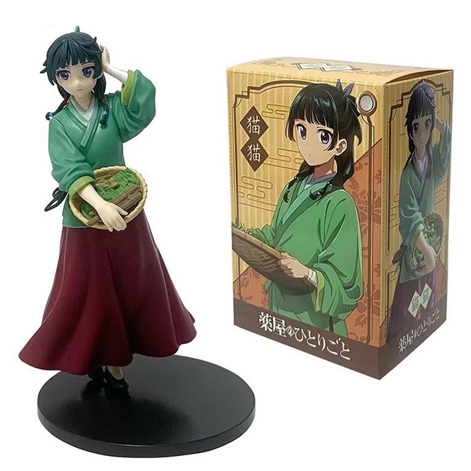 13.5-17см Дневники аптекаря Сидящий и стоящий стиль Мао Мао Фигурка Аниме ПВХ Модель Коллекционные игрушки