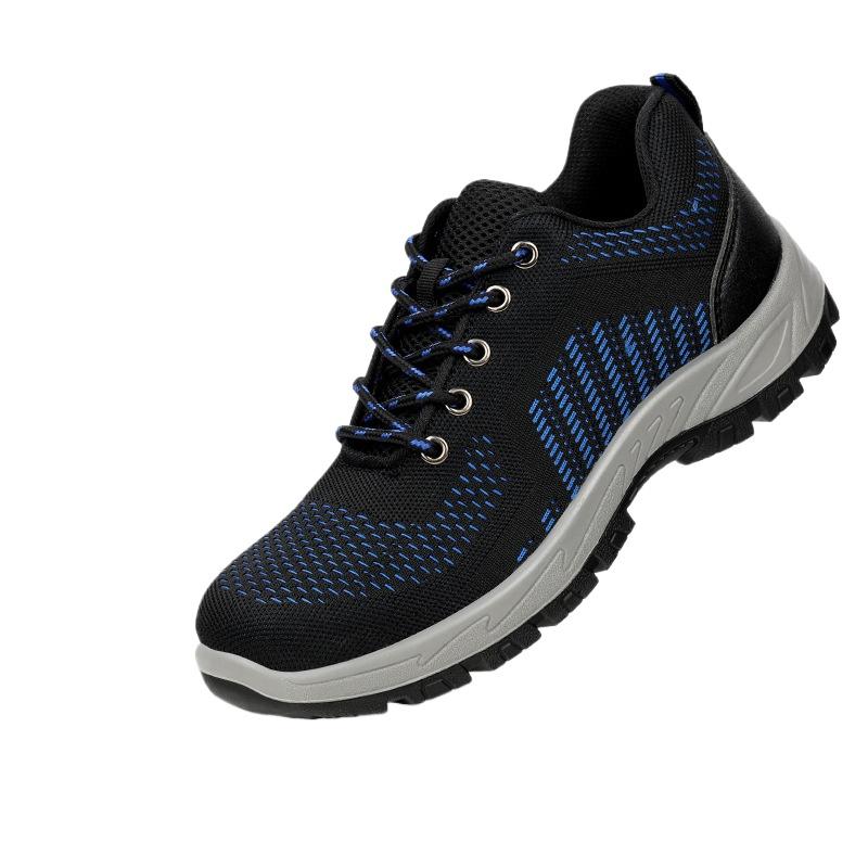 Обувь для страхования труда Мужская защитная обувь с защитой от ударов, проколов, скольжения и статического электричества, рабочая защитная обувь