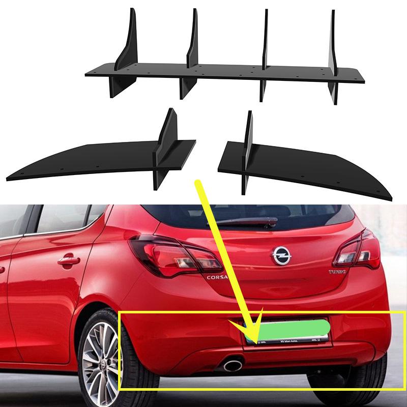 2015-2017 Opel Corsa Задний спойлер Аксессуар