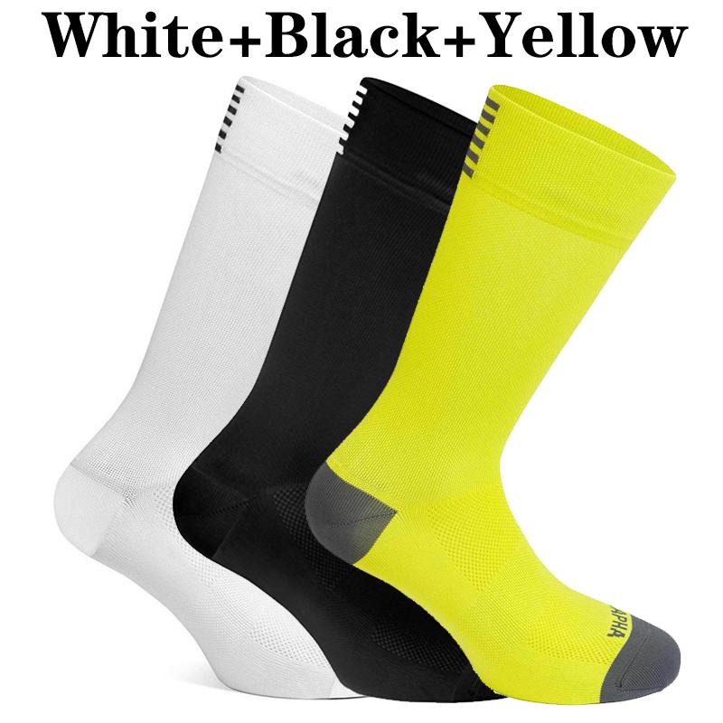 3 пары мужских велоносков, спортивные, высококачественные, дышащие, для шоссейного велосипеда, носки для мужчин и женщин, для занятий в спортзале, бега, гонок, велоспорта