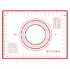 40/50/60cm Silicone Kneading Mat Baking Mat Sheet Dough Mat for Kitchen Rolling Dough Pizza Non-Stick Maker Baking Cake Tools